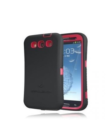 Samsung Galaxy S3 Sin Bateria Extendida Estuche RojoNegro - Envío Gratuito