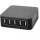 Cargador USB Ovaltech 5USB-NEGRO Negro 5 V +C+ - Envío Gratuito