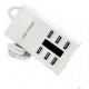 Cargador USB Ovaltech 6USBD-BLANCO Blanco +C+ - Envío Gratuito