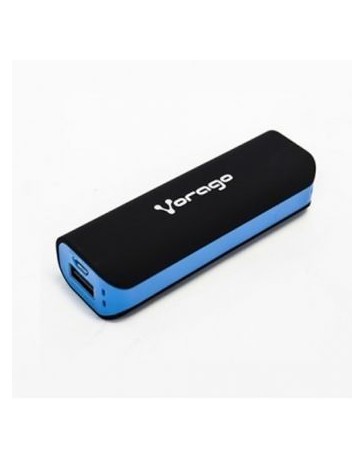 Power Bank Vorago Negro Azul 2200Mah 5V +C+ - Envío Gratuito