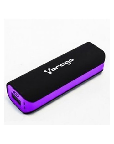 Power Bank Vorago Au-109 Negro Morado 2200Mah 5V +C+ - Envío Gratuito