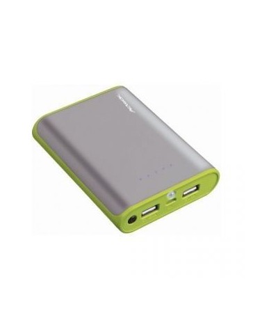 Power Bank 10000 Mah 2 Puertos Usb Gris Pb-1000 Akt Acteck - Envío Gratuito