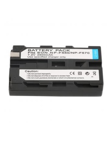 EW SONY Sony NP F330  550570 de la batería 2500MAH 7.2V - Envío Gratuito