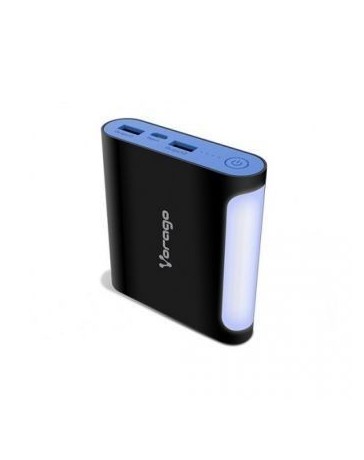 Power Bank Vorago Au-301 12000 Mah NegroAzul Ac-485898-6 - Envío Gratuito