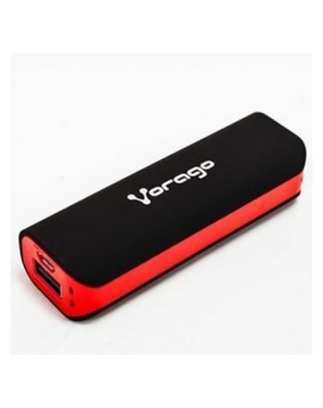 Power Bank Vorago Accvgo1060 Negro Rojo 2200Mah 5V +C+ - Envío Gratuito