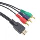 Pumio HDMI macho a 3 RCA de audio y vídeo de componentes Convertir Hub Cable 3-RCA Cable - Envío Gratuito