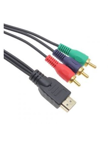 Pumio HDMI macho a 3 RCA de audio y vídeo de componentes Convertir Hub Cable 3-RCA Cable - Envío Gratuito