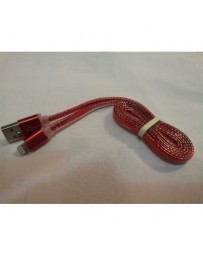 cable de carga de datos para el iPhone 5S  5  5C, iPad Air, iPad Mini (Rojo) - Envío Gratuito