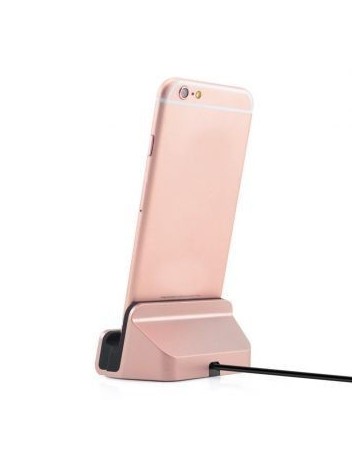 Dispositivo de carga para Apple Iphone 5 6 6S incluyen un iPod de oro rosa - Envío Gratuito