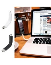 EW cable de carga del soporte plegable negro micro USB - Envío Gratuito