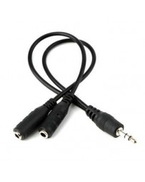 ER un punto de cable adaptador de cable de audio de dos auriculares de 3,5 mm. - Envío Gratuito