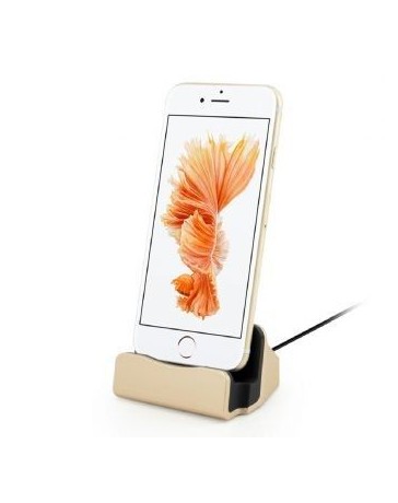Dispositivo de carga para Apple Iphone 5 6 6S Plus Ipod Champagne - Envío Gratuito