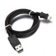 Cable de transferencia de datos USB estándar - negro - Envío Gratuito
