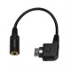 2 piezas de auriculares de audio Convertir adaptador de cable - negro - Envío Gratuito