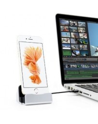 Dispositivo de carga para Apple Iphone 5 6 6S incluyen un iPod de plata - Envío Gratuito