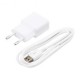 cargador de Samsung regulación de la UE blanca + NOTE3N7100 líneas de datos cable de carga - Envío Gratuito