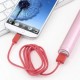 v8 cable micro USB 1M roja - Envío Gratuito