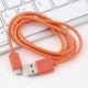 Micro V8 cable USB 1M Naranja - Envío Gratuito