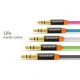 Yellowknife 2M 3.5mm Male To Male Stereo Audio Cable For IPhone IPad IPod Samsung - Envío Gratuito