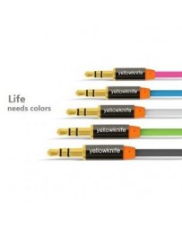 Yellowknife 2M 3.5mm Male To Male Stereo Audio Cable For IPhone IPad IPod Samsung - Envío Gratuito