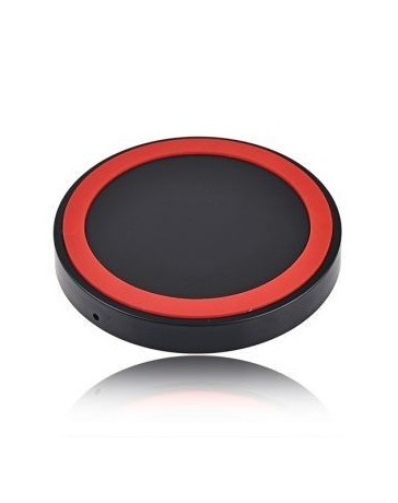 Almohadilla De Carga IFone Inalámbrico QI Mini Para IPhone Samsung Galaxy S4 Note 2 Rojo - Envío Gratuito