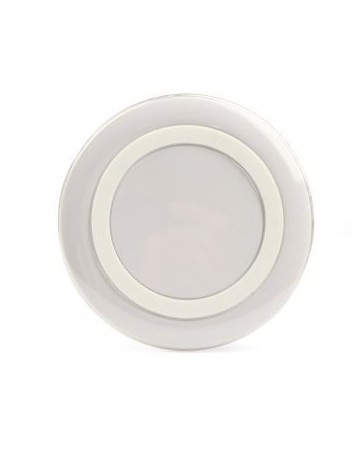 Almohadilla De Carga Inalámbrico QI Para Samsung Galaxy S6S6 Edge Blanco - Envío Gratuito