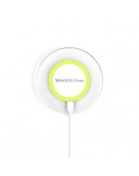 Almohadilla De Carga IFone Inalámbrico QI Para Samsung Galaxy S6S6 EdgeEdgeNote 5 Verde - Envío Gratuito