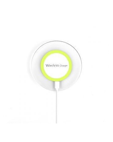 Almohadilla De Carga IFone Inalámbrico QI Para Samsung Galaxy S6S6 EdgeEdgeNote 5 Verde - Envío Gratuito