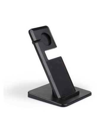 Almohadilla De Carga IFone Para IPhone Samsung Con Soporte IWatch Negro - Envío Gratuito