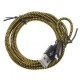 cables de cobre 2M Micro USB Data Sync cable de carga universal para Samsung HTC LG negro - Envío Gratuito