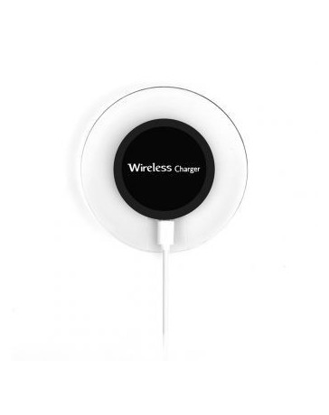 Almohadilla De Carga IFone Inalámbrico QI Para Samsung Galaxy S6S6 EdgeEdgeNote 5 Negro - Envío Gratuito