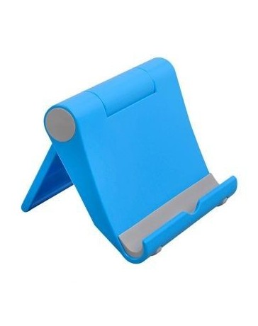 Pumio soporte plegable Soporte universal montaje para Samsung teléfono Tablet -azul - Envío Gratuito