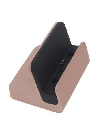 Pumio Dock USB Micro Teléfono del muelle del cargador adecuado para el Samsung S6S7S7 edge Huawei LG cargador Oro rosa - Envío G