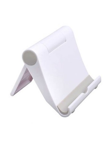 Pumio soporte plegable Soporte universal montaje para Samsung teléfono Tablet -blanca - Envío Gratuito