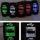ER Cargador de coche universal USB 3.1A dual con indicador (verde). - Envío Gratuito