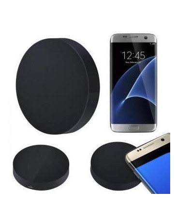 Cargador Wireless Charging Charger Pad For Samsung Galaxy S6  S7  S7 Edge  Note 5-Negro - Envío Gratuito