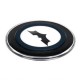 Cargador Inalámbrico de carga del cargador del cojín para la galaxia S7  S7 Edge Smartphone-Negro - Envío Gratuito