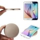 Cargador de carga inalámbrica Pad para Samsung Galaxy S6  S6 Edge-Oro - Envío Gratuito