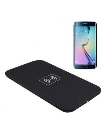 Cargador De Carga Inalámbrica Pad Para Samsung Galaxy S6 Edge G9250 LTE-Negro - Envío Gratuito