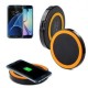 Cargador De La Energía De Carga Inalámbrica Pad Para Samsung Galaxy S7  S7 Edge-naranja - Envío Gratuito