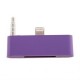 iPhone 5  iTouch 5 adaptador de audio púrpura - Envío Gratuito